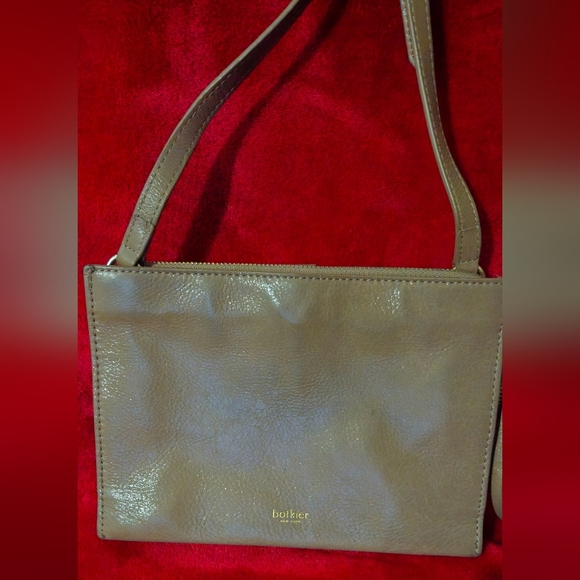 Botkier Olive Crossbody Bag with Gold Accents - Picture 4 of 9